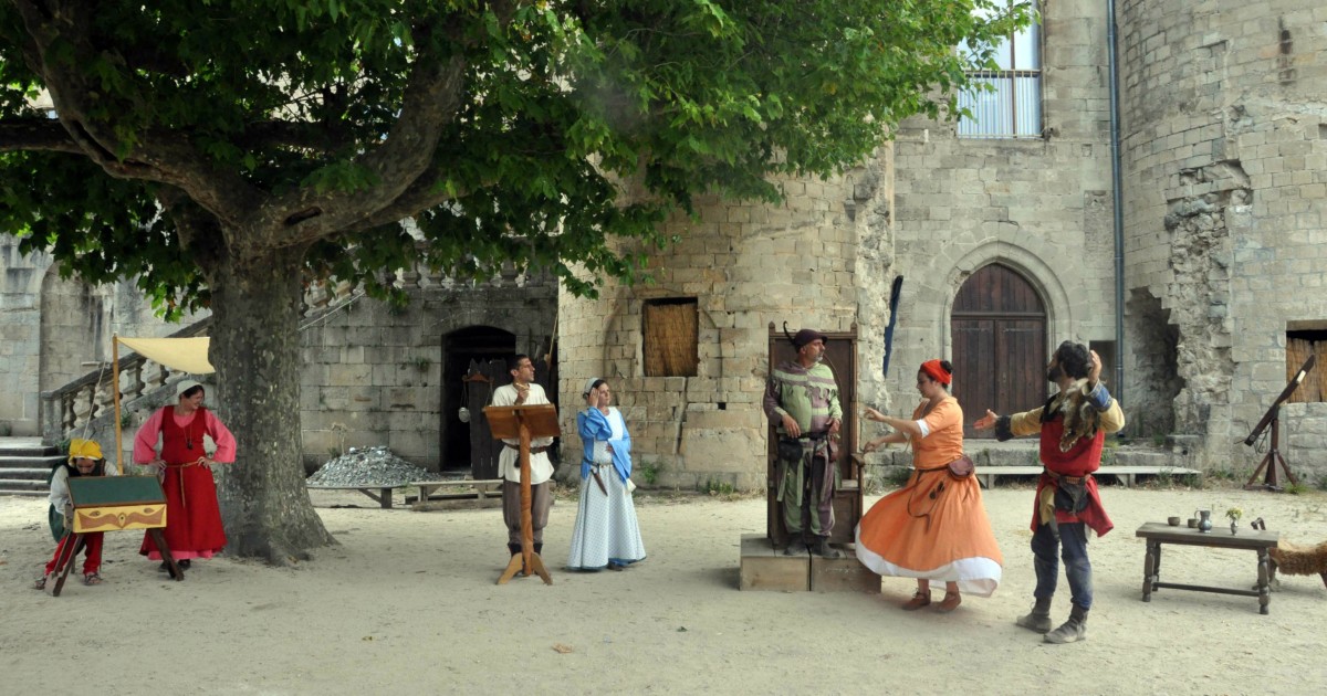 Spectacle Médiéval à Largentière