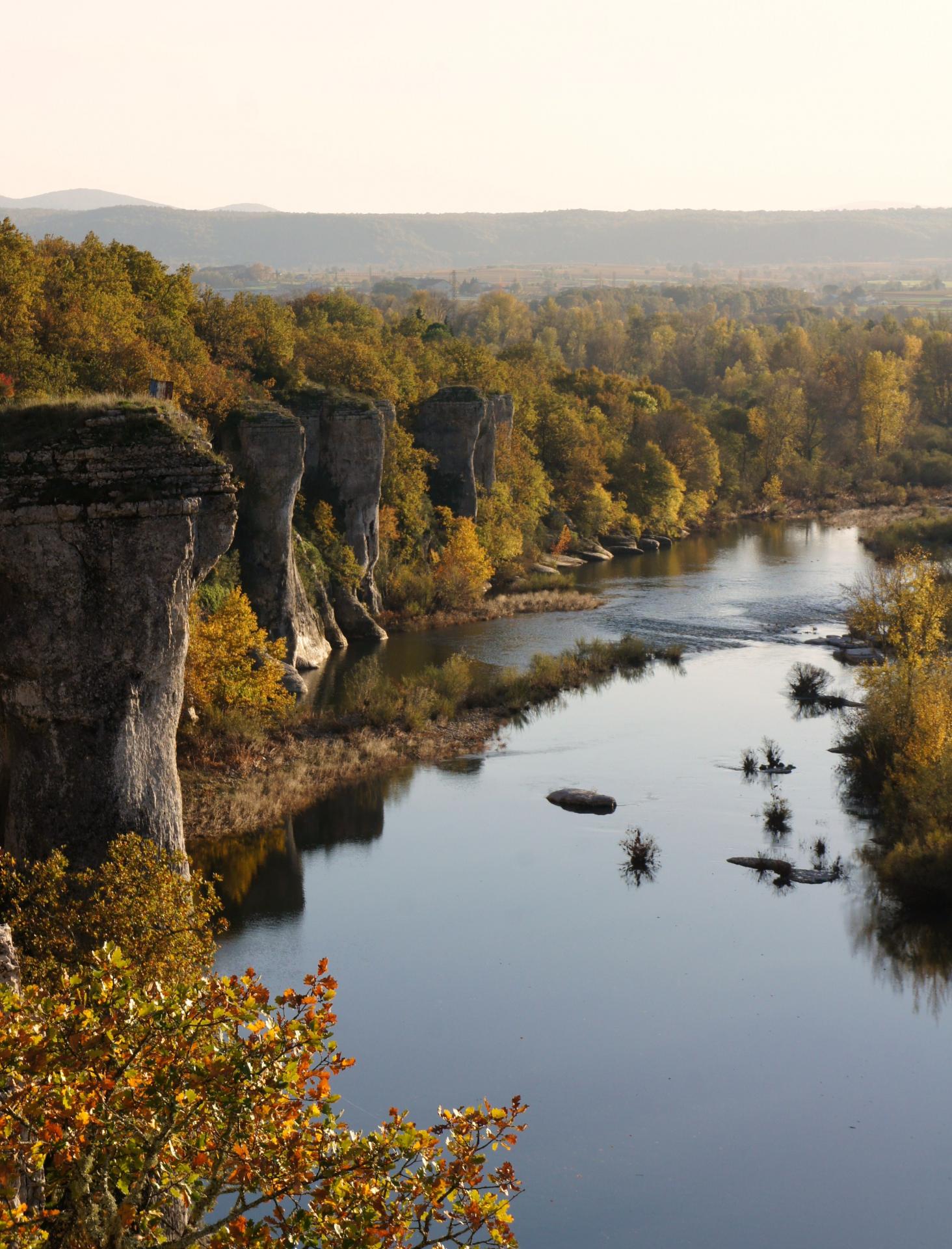Sur les hauteurs du Chassezac